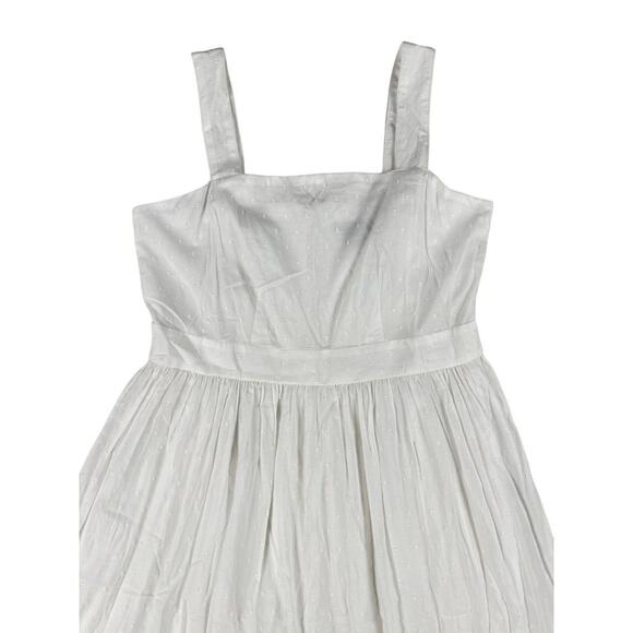 Ann Taylor - Fit and Flare Maxi Dress in White - Picture 2 of 6